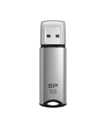 Silicon Power USB Flash Drive Marvel Series M02 16 GB, Type-A USB 3.2 Gen 1, Silver