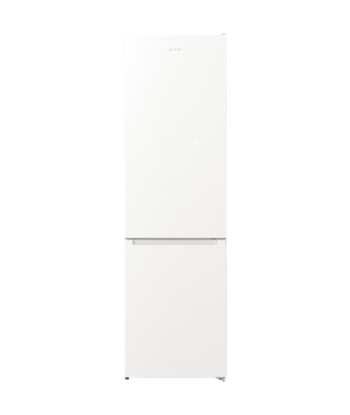Refrigerator, NRK6202EW4, Energy efficiency class E, Free standing, Combi, Height 200 cm, No Frost system, Fridge net capacity