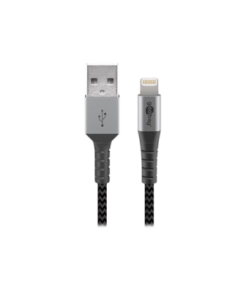 Goobay Apple Lightning to USB-A Cable - Charge & Sync with Style!