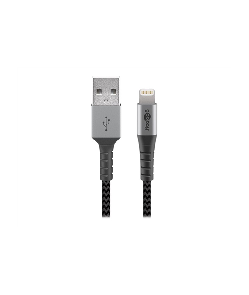 Goobay Apple Lightning - USB-A Кабель - Заряжай и Синхронизируй Стильно! Goobay Apple Lightning - USB-A Кабель - Заряжай и Синхронизируй Стильно!