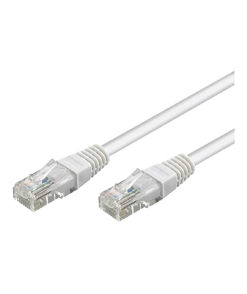 Patch Cable, 68638 CAT 6 U/UTP, PVC AWG 24/7, Cable length: 7.5 m, White