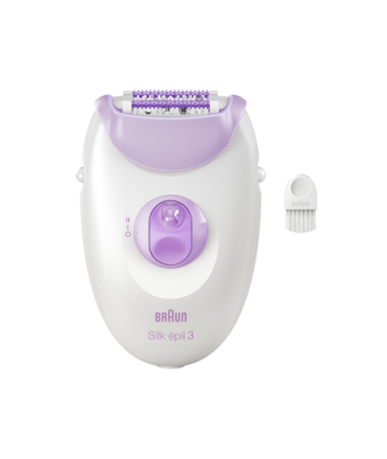 ?SE3-000 Silk épil 3, Number of power levels 2, White/Purple
