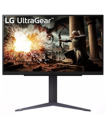 LCD Monitor LG 27GS75Q-B 27" Gaming Panel IPS 2560x1440 16:9 180Hz Matte 1 ms Pivot Height adjustable Tilt Colour Black