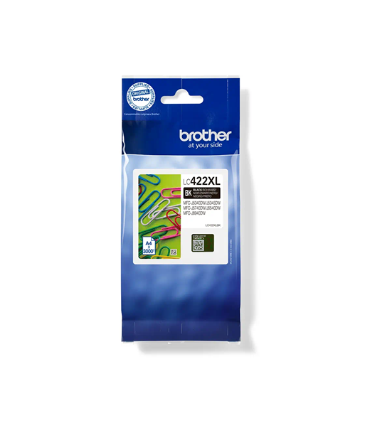 Brother LC422XLBK Ink Cartridge, Black