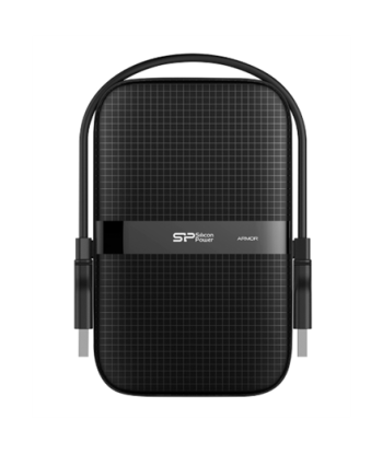 Silicon Power Portable Hard Drive Armor A60 1000 GB USB 3.2 Black