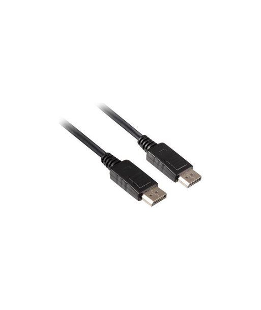 Digitus DisplayPort kaabel (M/M) 2m - Must Digitus DisplayPort kaabel (M/M) 2m - Must