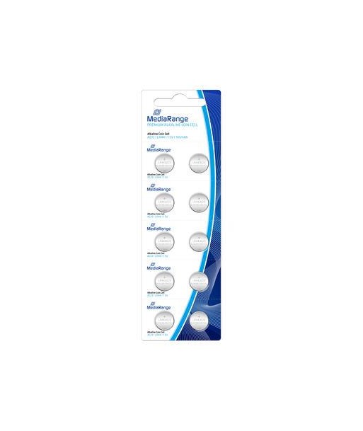 BATTERY ALKALINE LR44 1.5V/10PCS MRBAT113 MEDIARANGE