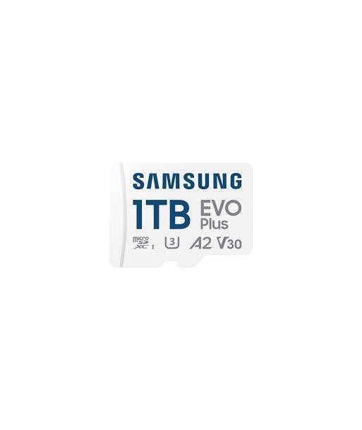 Samsung 1TB EVO+ MicroSDXC UHS-I U3 V30 Mälukaart Samsung 1TB EVO+ MicroSDXC UHS-I U3 V30 Mälukaart