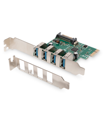 Digitus USB 3.0, 4 Port, PCI Express Add-On card 4 Ports A/F External, VL805 chipset DS-30221-1