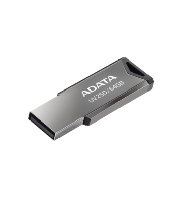 ADATA USB Flash Drive UV250 64 GB, USB 2.0, Silver
