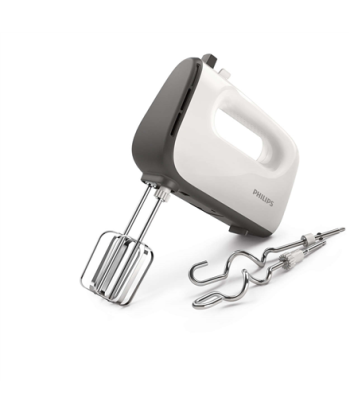 Ручной миксер Philips HR3740/00 - 450 Вт, 5 скоростей, Турбо режим - Белый/Серый