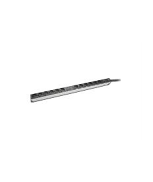 Aluminum Outlet Strip 12 Sockets Overload Protection DN-95405 Aluminum Outlet Strip 12 Sockets Overload Protection DN-95405