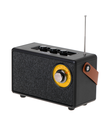 Kõlar with radio, CR 1902 B, 5 W, Bluetooth, Black, Wireless connection