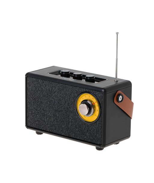 Стильная Bluetooth колонка с радио - Черный (CR 1902 B, 5W) Стильная Bluetooth колонка с радио - Черный (CR 1902 B, 5W)