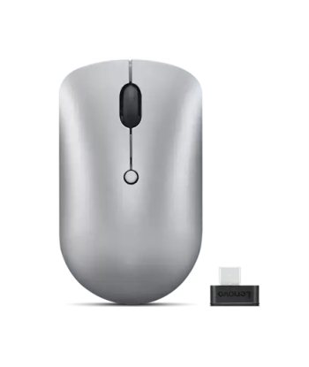 Juhtmevaba hiir Lenovo,, 540, Red optical sensor, Wireless, 2.4G Wireless via USB-C receiver, Cloud Grey, 1 year(s)