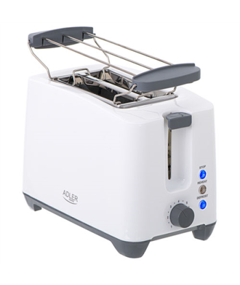Adler AD 3216 Röster - 2 viilu, 750W, Valge