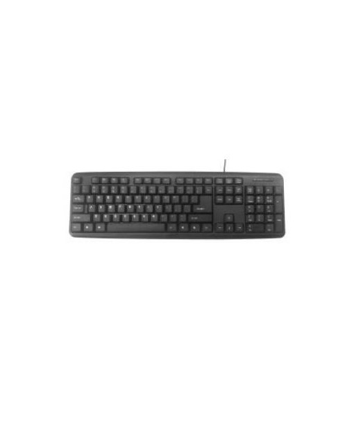 Gembird KB-U-103 Standardne USB Klaviatuur - Must (Inglise asetusega) Gembird KB-U-103 Standardne USB Klaviatuur - Must (Inglise asetusega)
