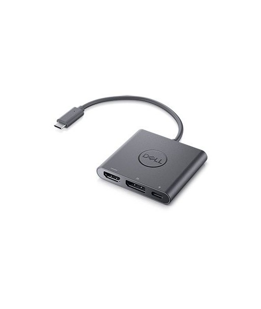 Dell USB-C HDMI/DisplayPort adapter koos toite edastusega - 0.18m