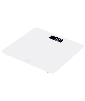 Adler AD 8157w Bathroom Scale - 150kg Capacity, BMI, White