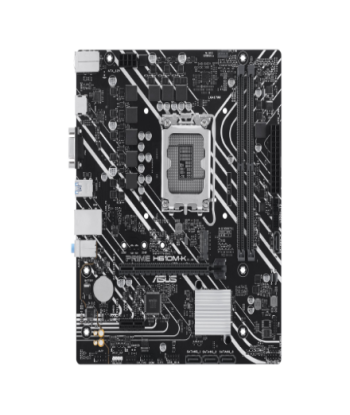 ASUS PRIME H610M-K Emaplaat - Intel H610 Kiibistik, LGA 1700 Pesa, Micro-ATX