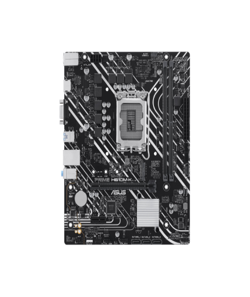 ASUS PRIME H610M-K Motherboard - Intel H610 Chipset, LGA 1700 Socket, Micro-ATX ASUS PRIME H610M-K Motherboard - Intel H610 Chipset, LGA 1700 Socket, Micro-ATX