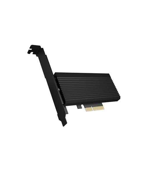 Raidsonic Converter for 1x HDD/SSD for PCIe x4 slot IB-PCI208-HS	 Black