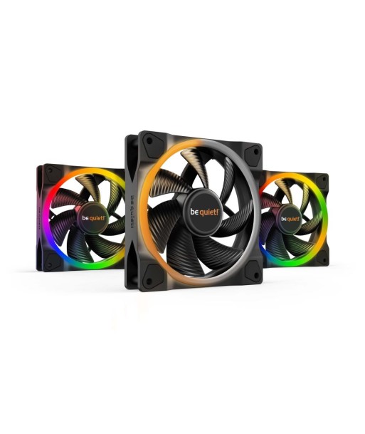 CASE FAN 120MM LIGHT WINGS/TRIPLE-PACK BL076 BE QUIET CASE FAN 120MM LIGHT WINGS/TRIPLE-PACK BL076 BE QUIET