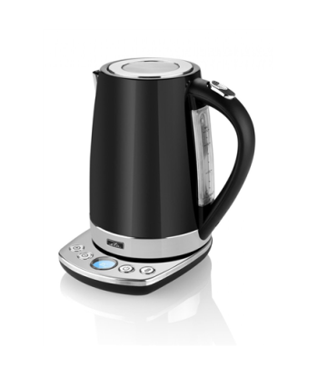 ETA, ETA158790000, With electronic control, 2200 W, 1.7 L, Stainless steel, 360° rotational base, Black