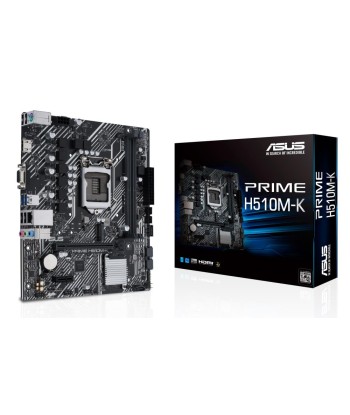 Mainboard ASUS Intel H510 LGA1200 MicroATX 1xPCI-Express 3.0 1x 1xPCI-Express 4.0 16x 1xM.2 Memory DDR4 Memory slots 2 1x15pin