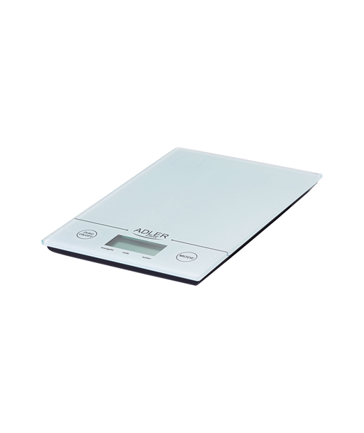 Adler AD 3138 White Kitchen Scale - 5kg Capacity Adler AD 3138 White Kitchen Scale - 5kg Capacity