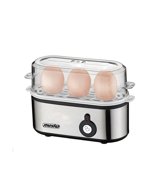 Mesko, Egg boiler, MS 4485, Stainless steel, 210 W, Functions For 3 eggs