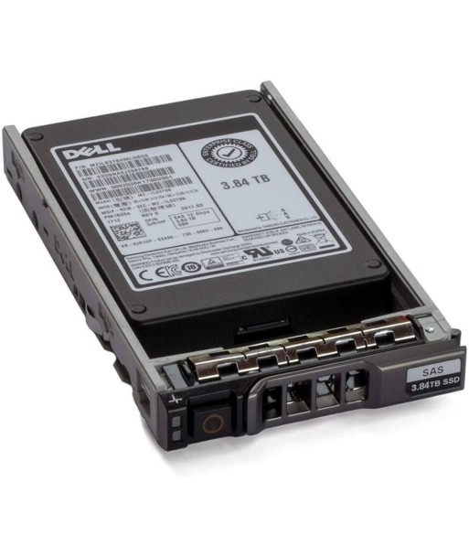 Dell SSD 2.5", 3.84TB SAS RI 12Gb 512 Hot-Plug 14G Dell Dell SSD 2.5", 3.84TB SAS RI 12Gb 512 Hot-Plug 14G Dell