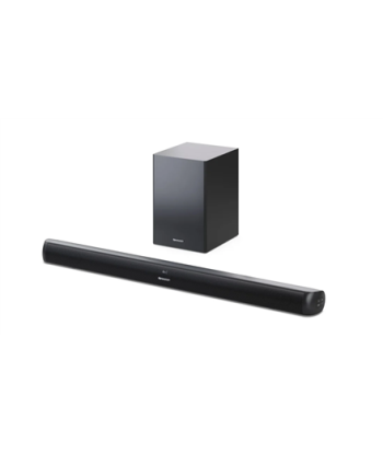 Sharp HT-SBW202 2.1 Soundbar with Wireless Subwoofer for TV above 40", HDMI ARC/CEC, Aux-in, Optical, Bluetooth, 92cm, Black