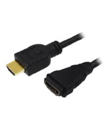 LogiLink HDMI kaabel (mees-naine) - 2m - must