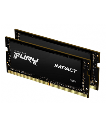 Kingston Fury Impact 16 GB, SODIMM, 3200 MHz, Notebook, Registered No, ECC No, 2x8 GB