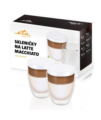 ETA Latte Macchiato Klaasid, 2 tk - Naudi Kohvi Stiilselt!
