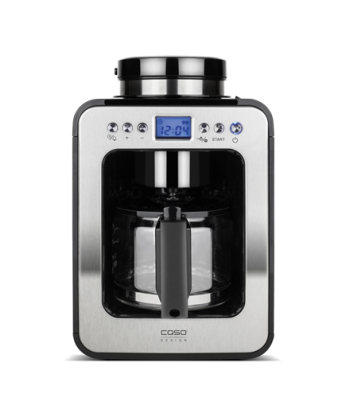 Caso Design Compact Coffee Maker with Grinder - Freshly Brewed Perfection!