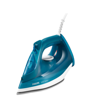 Philips 3000 Series DST3040/70 Steam Iron - Powerful 2600W for Fast Heating