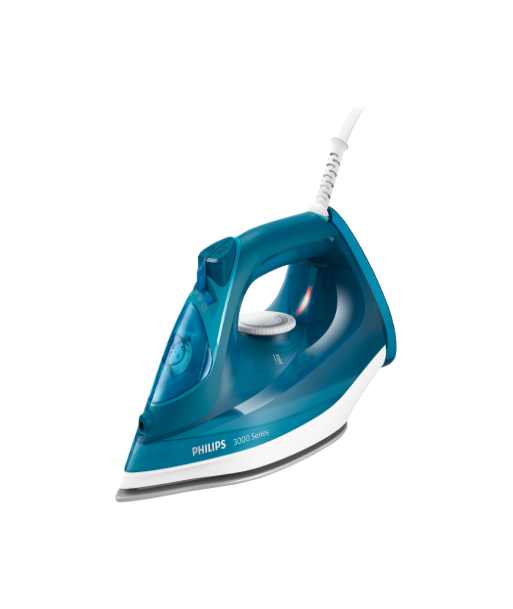 Philips 3000 Series DST3040/70 Steam Iron - Powerful 2600W for Fast Heating Philips 3000 Series DST3040/70 Steam Iron - Powerful 2600W for Fast Heating