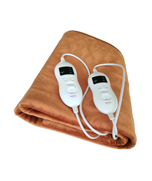 Camry CR 7436 Electric Heating Blanket with Timer - 8 Levels, 2 Persons, Washable, Remote Control Camry CR 7436 Electric Heating Blanket with Timer - 8 Levels, 2 Persons, Washable, Remote Control