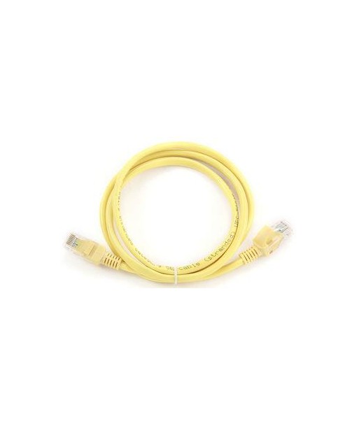 Gembird CAT5E UTP Патч-кабель - 1M, Желтый Gembird CAT5E UTP Патч-кабель - 1M, Желтый