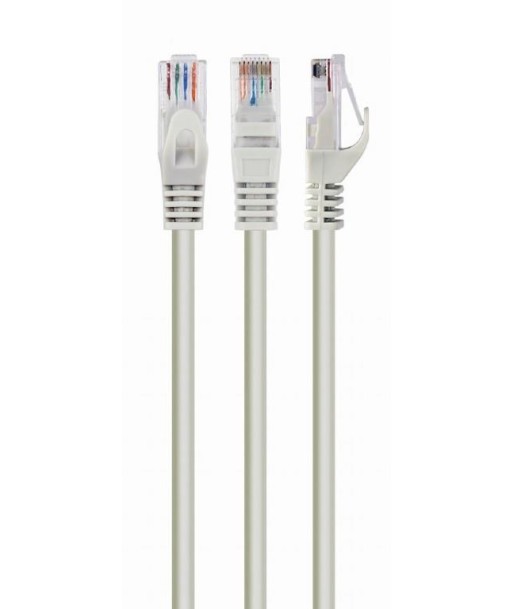 PATCH CABLE CAT6 UTP 0.5M GREY PP6U-0.5M GEMBIRD