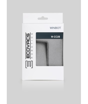 Салфетки для мойки окон Ecovacs WINBOT X (W-CC2B) - 2 шт, Серые