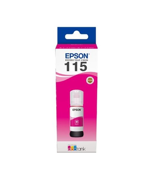 Epson 115 ECOTANK Ink Bottle, Magenta