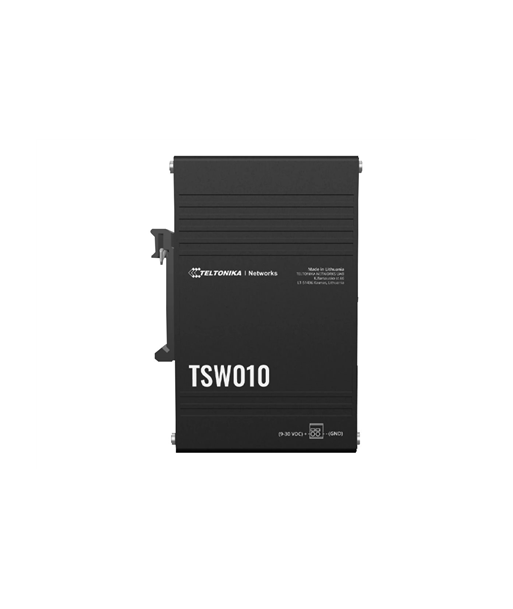 Teltonika Ethernet Switch, TSW010, Unmanaged, Wall-mountable, 10/100 Mbps (RJ-45) ports quantity 5