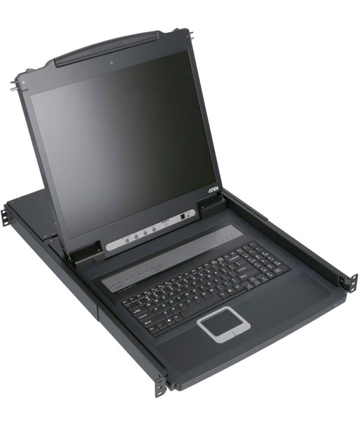Aten CL1308N-ATA-AG 8-Port PS 2-USB VGA 19" LCD KVM Switch Aten