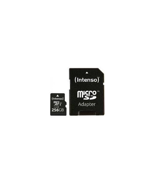MEMORY MICRO SDXC 256GB UHS-I W ADAPTER 3423492 INTENSO
