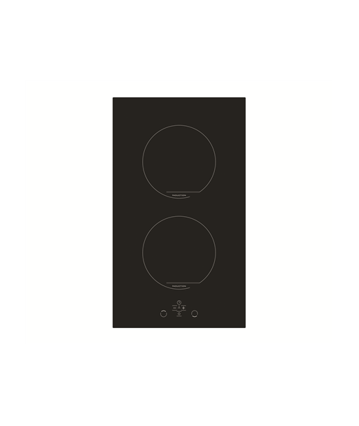 Simfer, Hob, H3.020.DEISP, Induction, Number of burners/cooking zones 2, Touch, Timer, Black