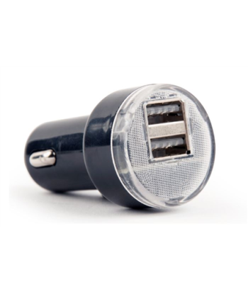 EnerGenie 2-Port USB autolaadija 2.1A - Must