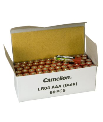Camelion, AAA/LR03, Plus Alkaline, 60 pc(s)